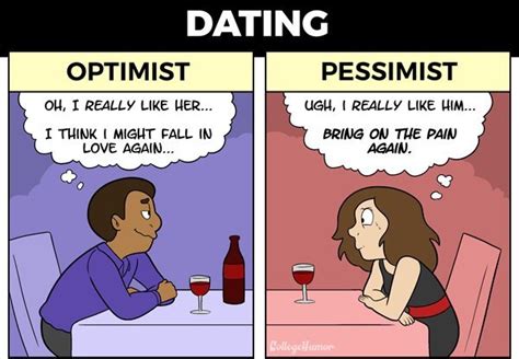 an optimist dating a pessimist
